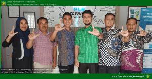 Audiensi Kerjasama penyelenggaraan Mal Pelayanan Publik Kabupaten Langkat di PT. PLN (Persero) ULP Stabat Kabupaten Langkat