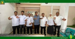 Audiensi Kerjasama penyelenggaraan Mal Pelayanan Publik Kabupaten Langkat di Kantor BPJS Ketenagakerjaan Kabupaten Langkat
