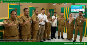 Penilaian Penyelenggaraan Pelayanan Publik oleh Ombudsman RI perwakilan Sumatera Utara di Dinas PMP2TSP Kab. Langkat